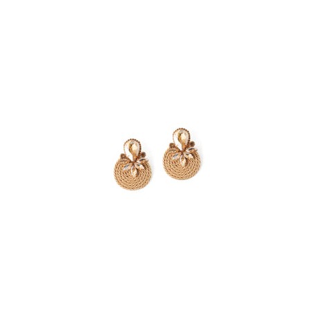 Aretes Cafés Artesanales
