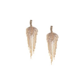 Aretes Cascada Dorada