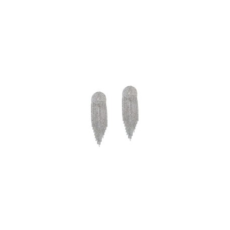 Aretes Cascada circular Blancos