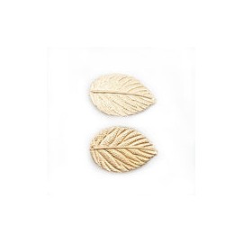 Broches Hojas