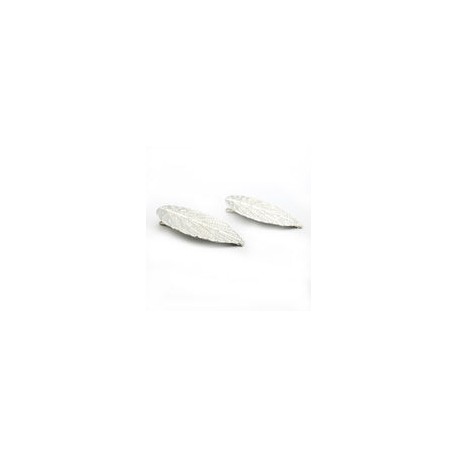 Broches Ojas Delgado
