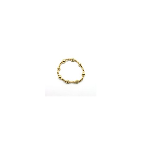Pulsera Bolas Chicas Gold