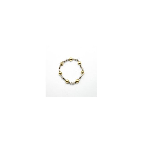 Pulsera Bolas Chicas Silver Gold