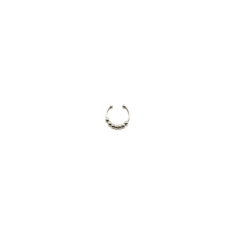 Anillo anti estrés Plata
