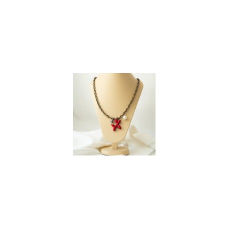 Collar con dije de perrito