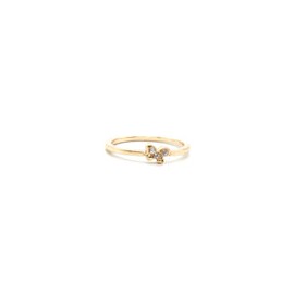 Anillo Dorado Mariposa