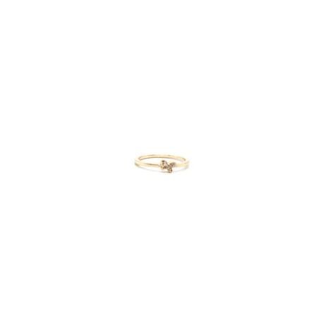 Anillo Dorado Mariposa