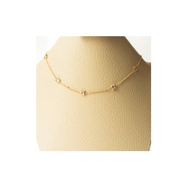 Collar Rectangular Piedra Blanca