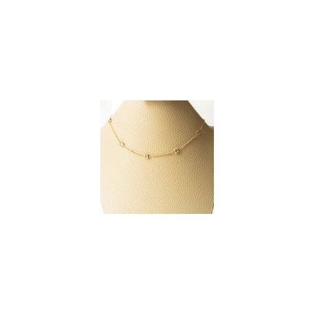 Collar Rectangular Piedra Blanca