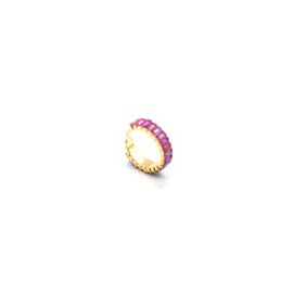 Anillo Cristales Golden Alice