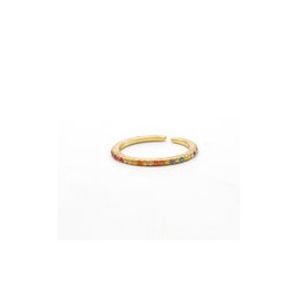 Anillo Brillos Golden Alice