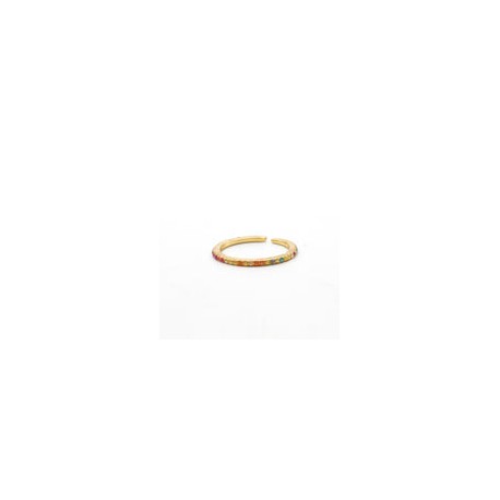 Anillo Brillos Golden Alice