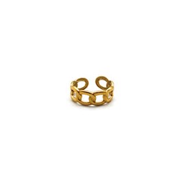 Anillo Eslabon Dorado