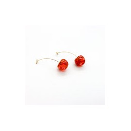 Aretes Cerezas