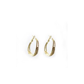 Aretes de Aro Dorado con Detalles Intrincados